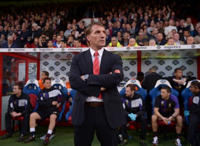 Brendan Rodgers is hoping West Ham can do him a favour by beating City tomorrow.