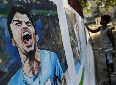 Everyone's still talking about Suárez in Uruguay.