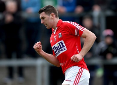 Mark Sugrue was in action for the Cork juniors today.