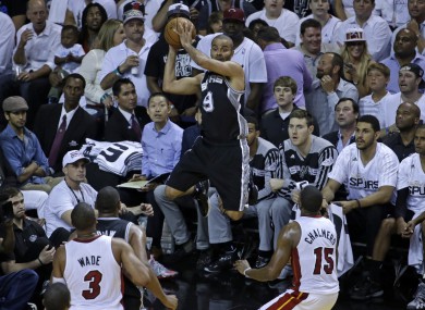 Tony Parker chipped in with 19 points and two assists.