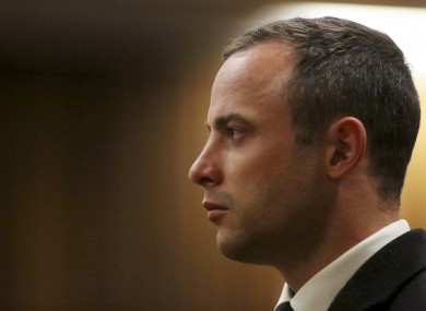 Pistorius underwent testing to determine his mental health at the time of the shooting.