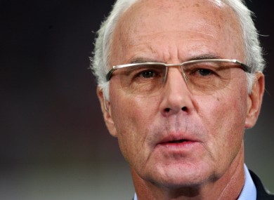 Franz Beckenbauer has been provisionally banned from taking part in any football-related activity, at any level, for 90 days.