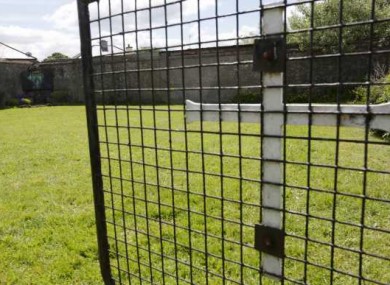 The grounds where the unmarked mass grave containing the remains of nearly 800 infants who died from 1925-1961 rests.