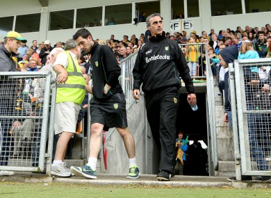 McHugh left the Donegal panel earlier this year, claiming he was no longer enjoying his football.