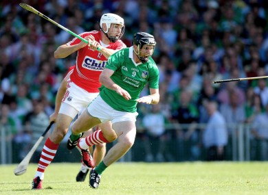 Pa Cronin and Donal O'Grady during last year's final.