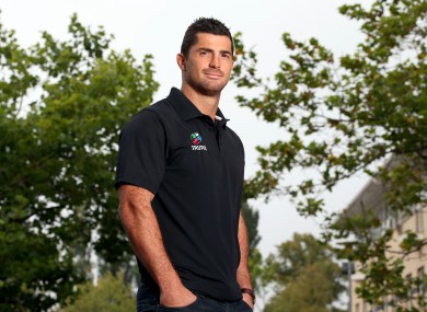 Rob Kearney took over from Jonny Sexton as IRUPA chairman.