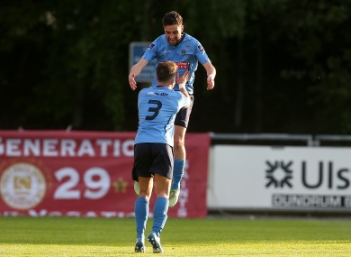 UCD's Samir Belhout scored the only goal of the game (file pic).
