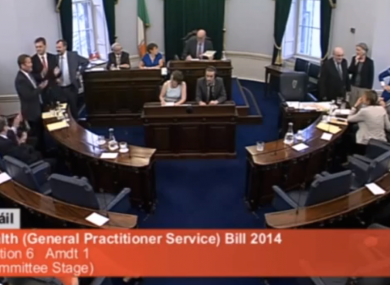 The government lost another vote in the Seanad this week
