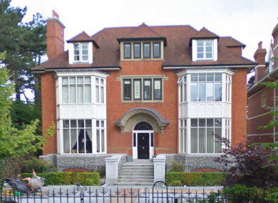 The exterior of the property on Shrewsbury Road