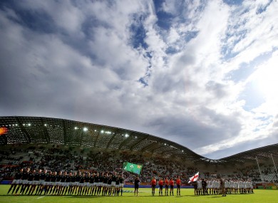 The Stade Jean-Bouin provided the backdrop for yesterday's semi-finals.