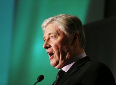 Pat Kenny at UTV Ireland's preview event last week.