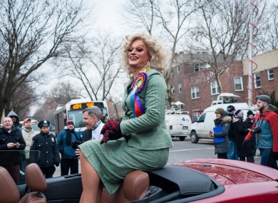 Rory O'Neill aka Panti Bliss at the 2014 St Pats for All parade in Queens, New York.