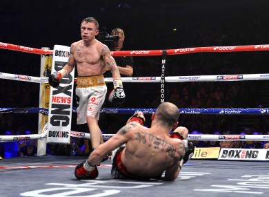 Frampton's KO win in February 2013 was the only time that Martinez has been stopped inside the distance.