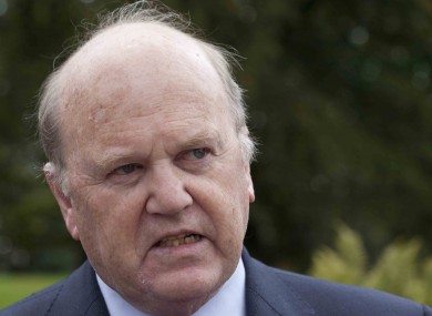 Michael Noonan at Fota Island earlier today