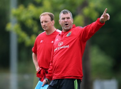 Foley took over as Munster head coach when Rob Penney left this summer.