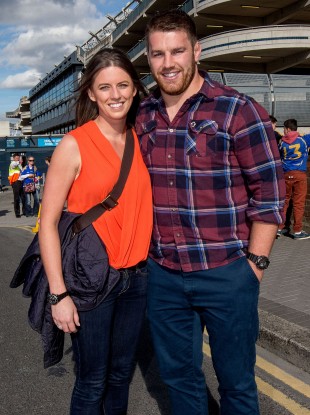 Sean O'Brien (and Denise) took in Saturday's All-Ireland SHC final replay.