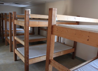 Child detention (staged photo).