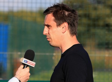 Gary Neville has suggested Cristiano Ronaldo would be keen on a Man United return.