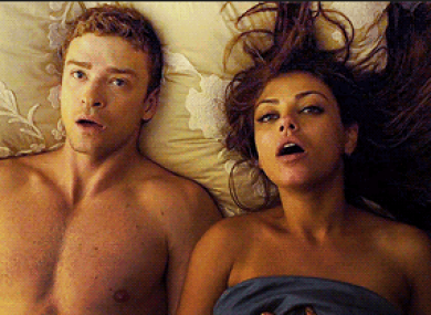 Justin Timberlake and Mila Kunis star in Friends with Benefits.