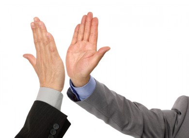 High five