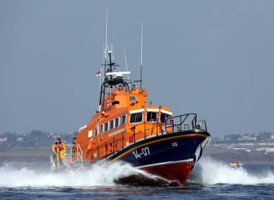 The Courtmacsherry RNLI All Weather Lifeboat.