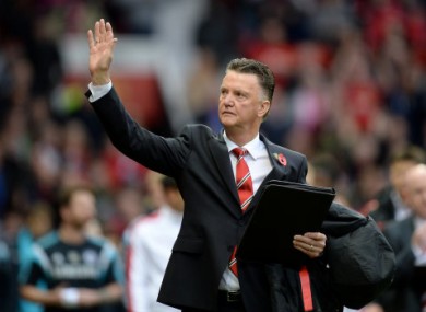 Van Gaal has rapidly revised his time frame for success at Old Trafford.