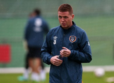 James McCarthy was ruled out of Ireland's clashes with Scotland and USA.