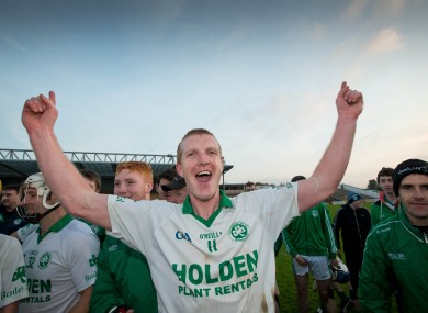 Henry Shefflin after Ballyhale's county final win.