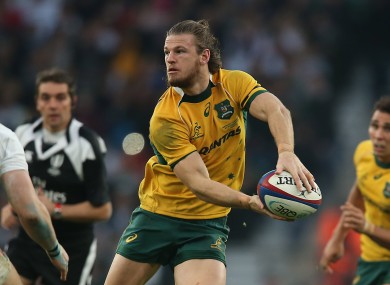 Horne has won 25 caps for Australia in the centre and on the wing.
