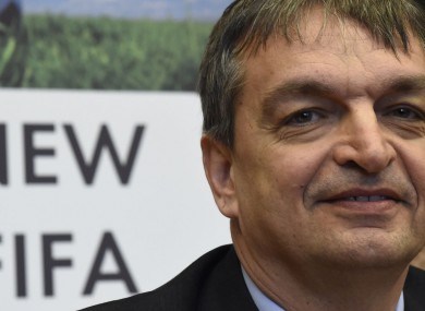 FIFA presidential candidate Jerome Champagne