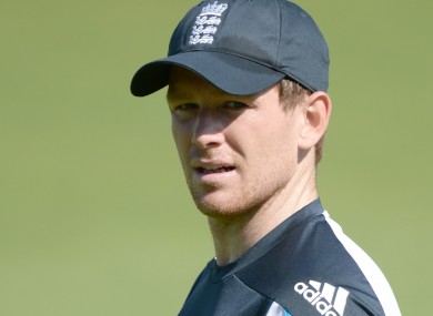 England one-day captain Eoin Morgan was the subject of a recent blackmail attempt.