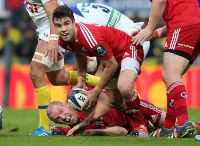 Munster will be without Murray in London tomorrow afternoon.