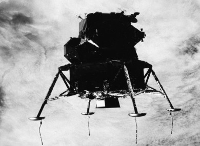 The Apollo 9 lunar module.