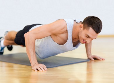 The clap push-up has to be done explosively to get the full benefit.