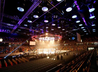The Copper Box Arena in London's Olympic Park was due to host Cage Warriors 75 on Saturday, 21 March.