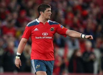 Downey has had two spells with Munster.