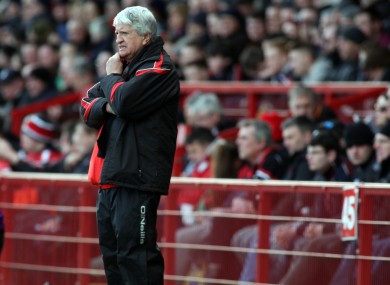 Four defeats and a draw for Derry boss Brian McIver (file photo).