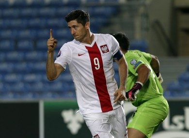 Lewandowski has four goals in as many games during this campaign.