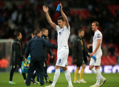 Carrick has never been able to hold down a place in the England team.