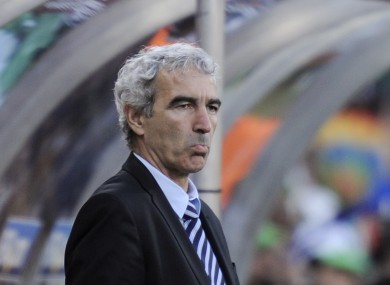 Raymond Domenech previously managed France.