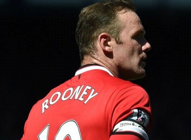 Wayne Rooney endured a frustrating afternoon against his former club.