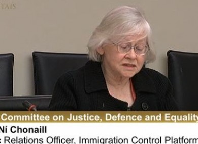 Áine Ní Chonaill spoke about