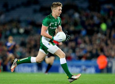 Ciaran Byrne in action for Ireland in the 2013 International Rules Series.