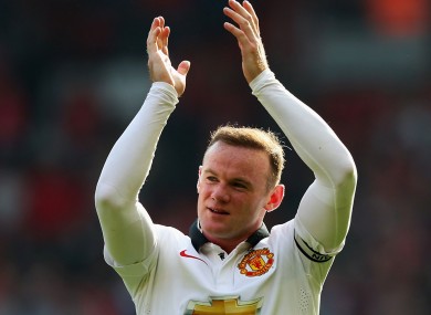 Manchester United captain Wayne Rooney
