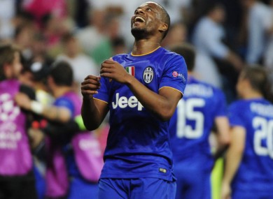 Juventus defender Patrice Evra says he will shake Suarez's hand.