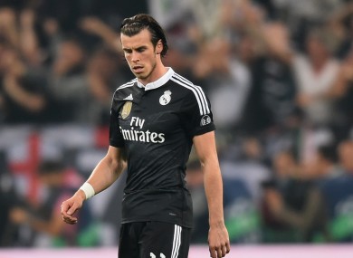 Bale was poor as Real Madrid were beaten in the first leg.