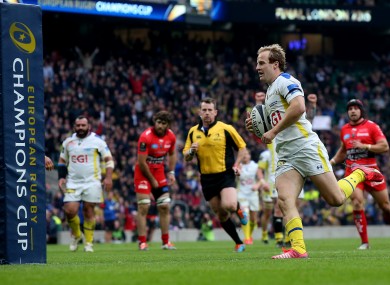 Abendanon improvised for a brilliant try but it wasn't enough to deny Toulon.