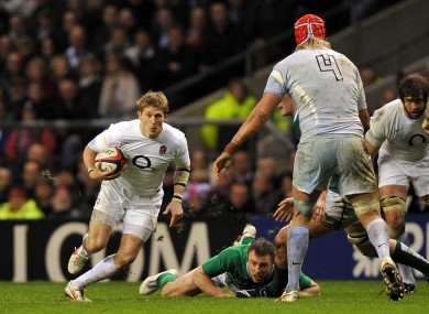 Strettle, in action against Ireland in 2012.