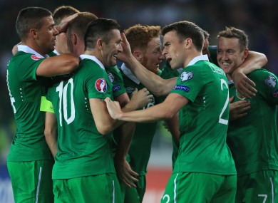 Ireland have leapfrogged Zambia and South Africa.
