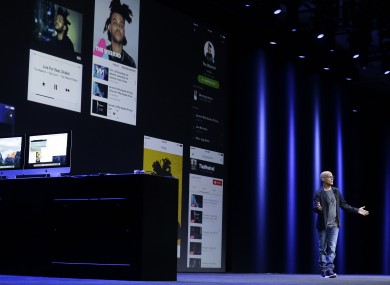 Jimmy Iovine speaking about Apple Music at WWDC in San Francisco last month.